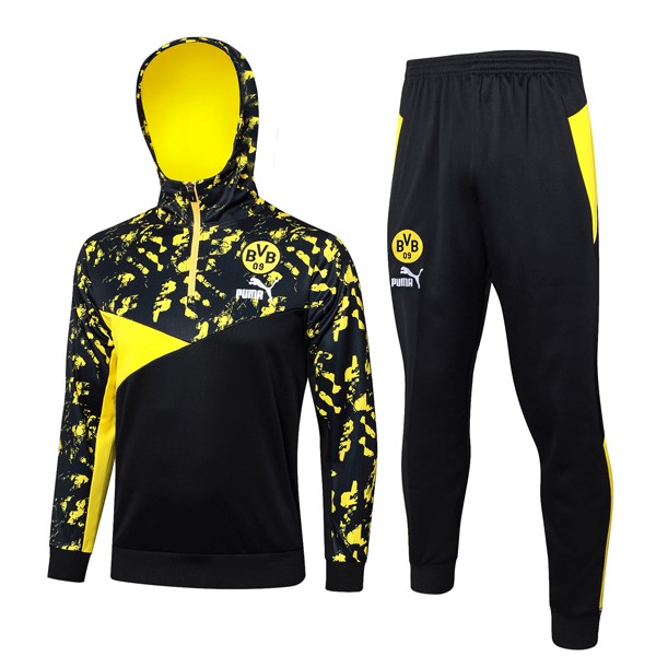 Chandal Con Capucha Borussia Dortmund 2024 2025 Amarillo Negro